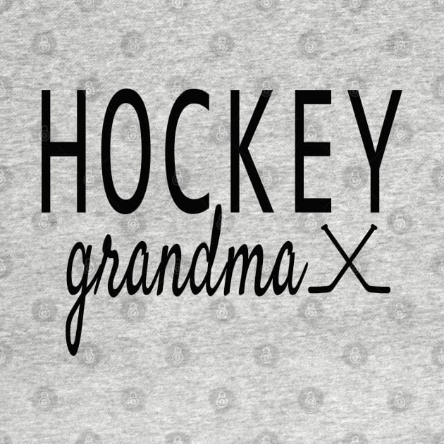 Hockey Grandma 1 by Coffee And